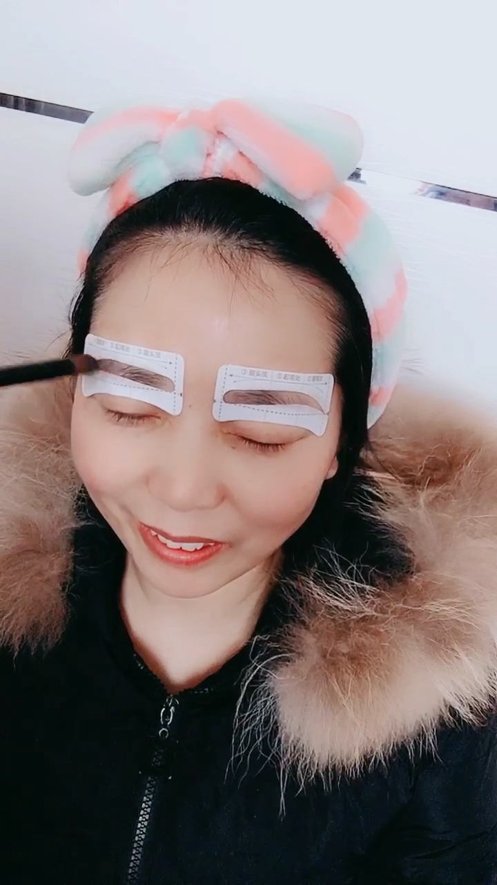 第1次帮妈妈化妆