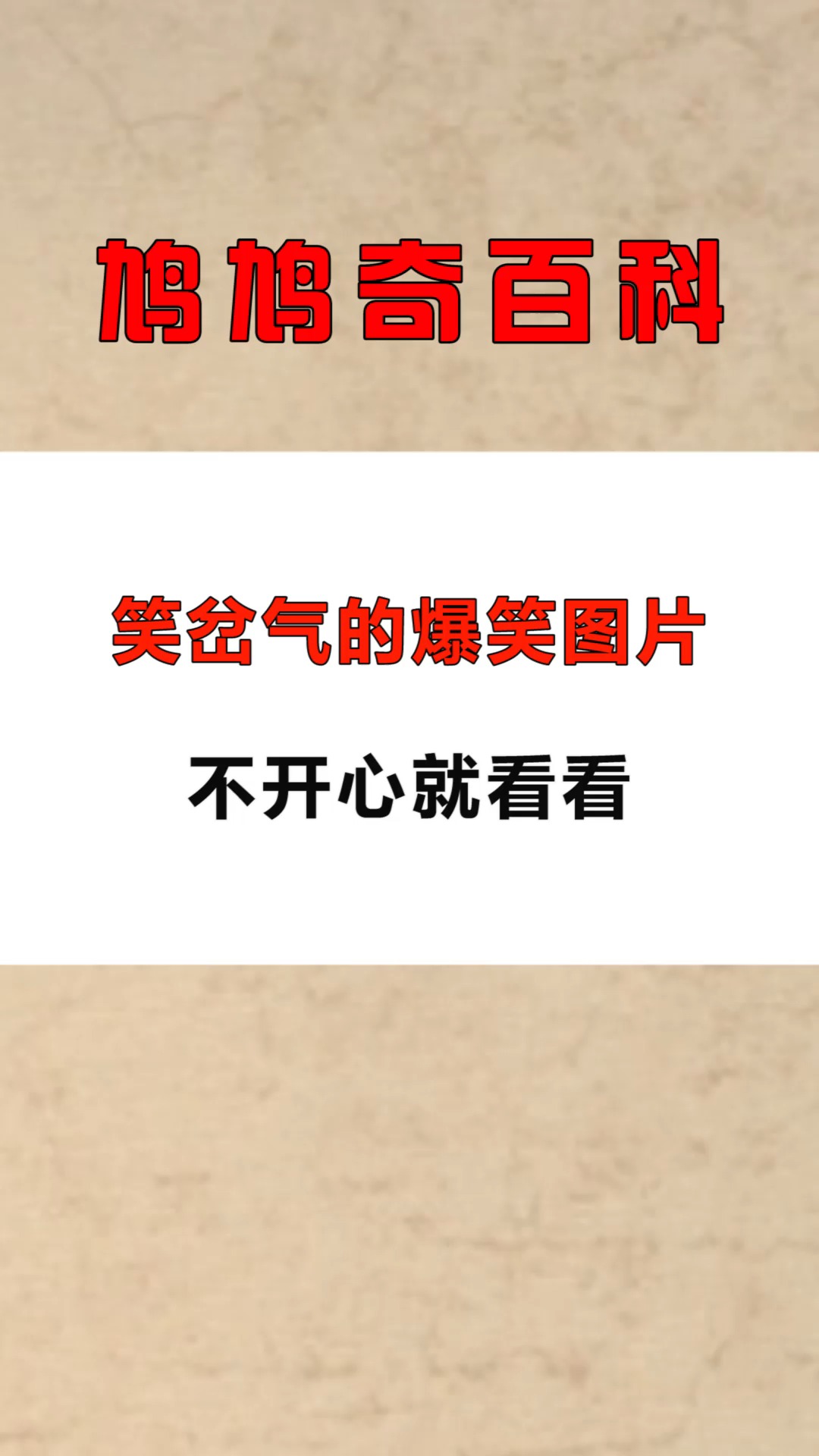 每天一点冷知识笑岔气的爆笑图片不开心就看看
