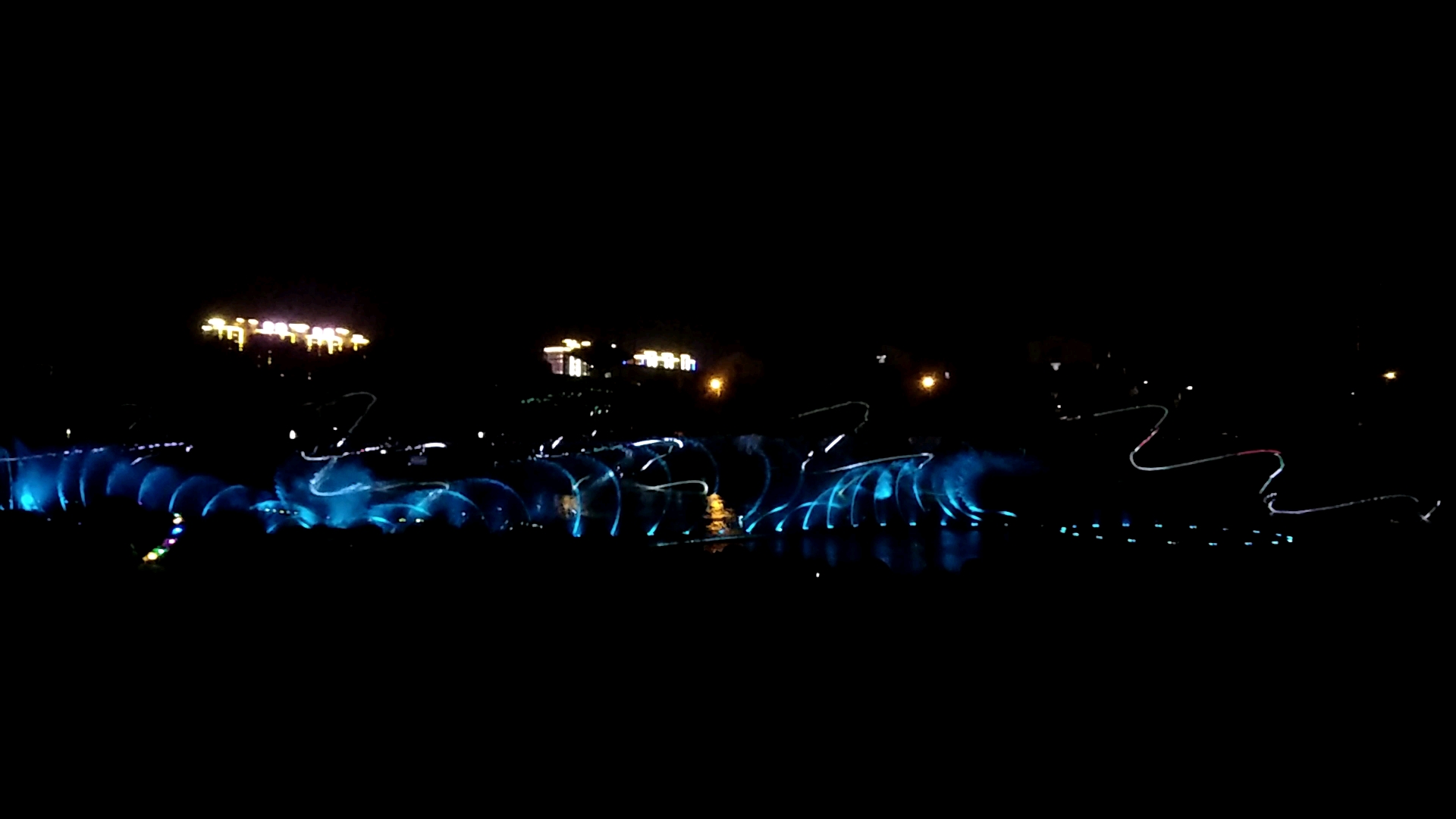 张家口万全区水幕电影