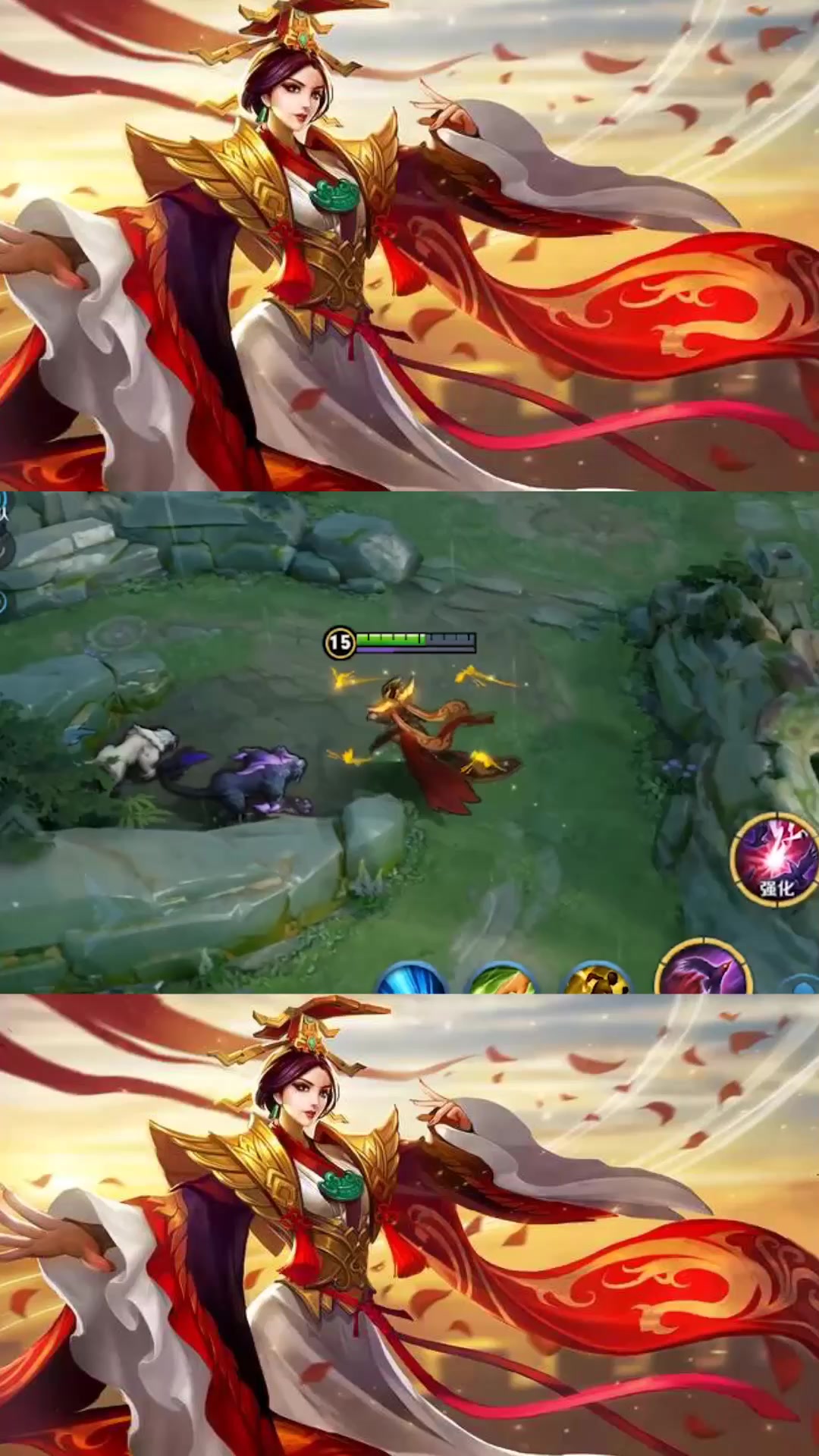 王者荣耀热门#嬴政应该管芈月叫什么呢