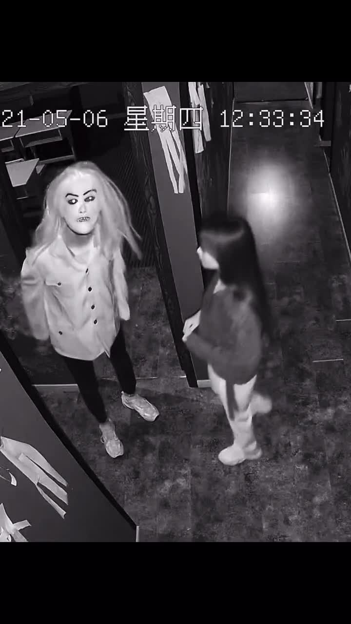 当你在鬼屋看到npc时,你会怎么做?