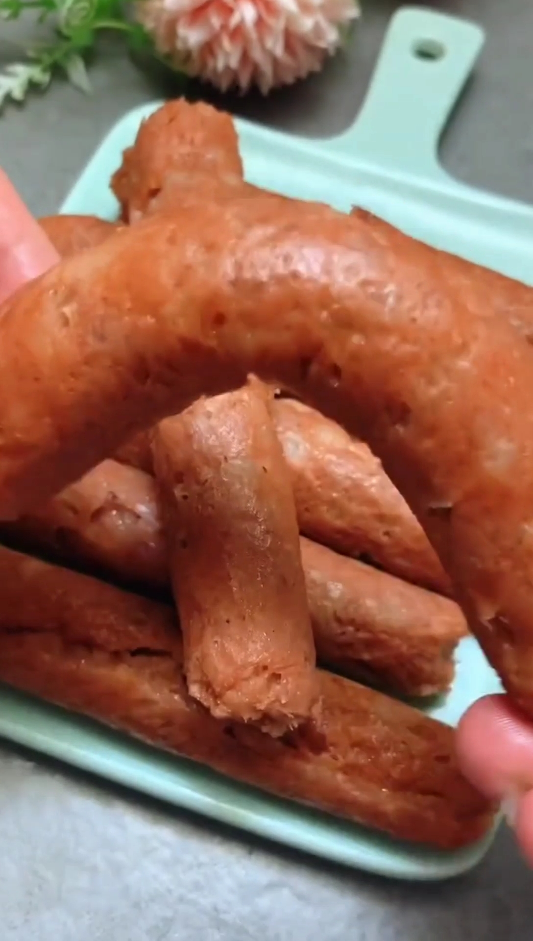 宅家美食pk赛#自制烧火腿.