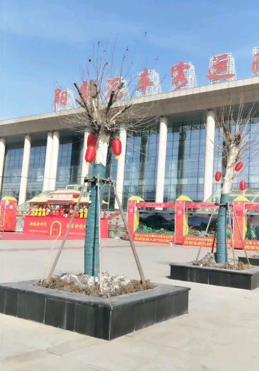 刚建的阳泉汽车客运南站