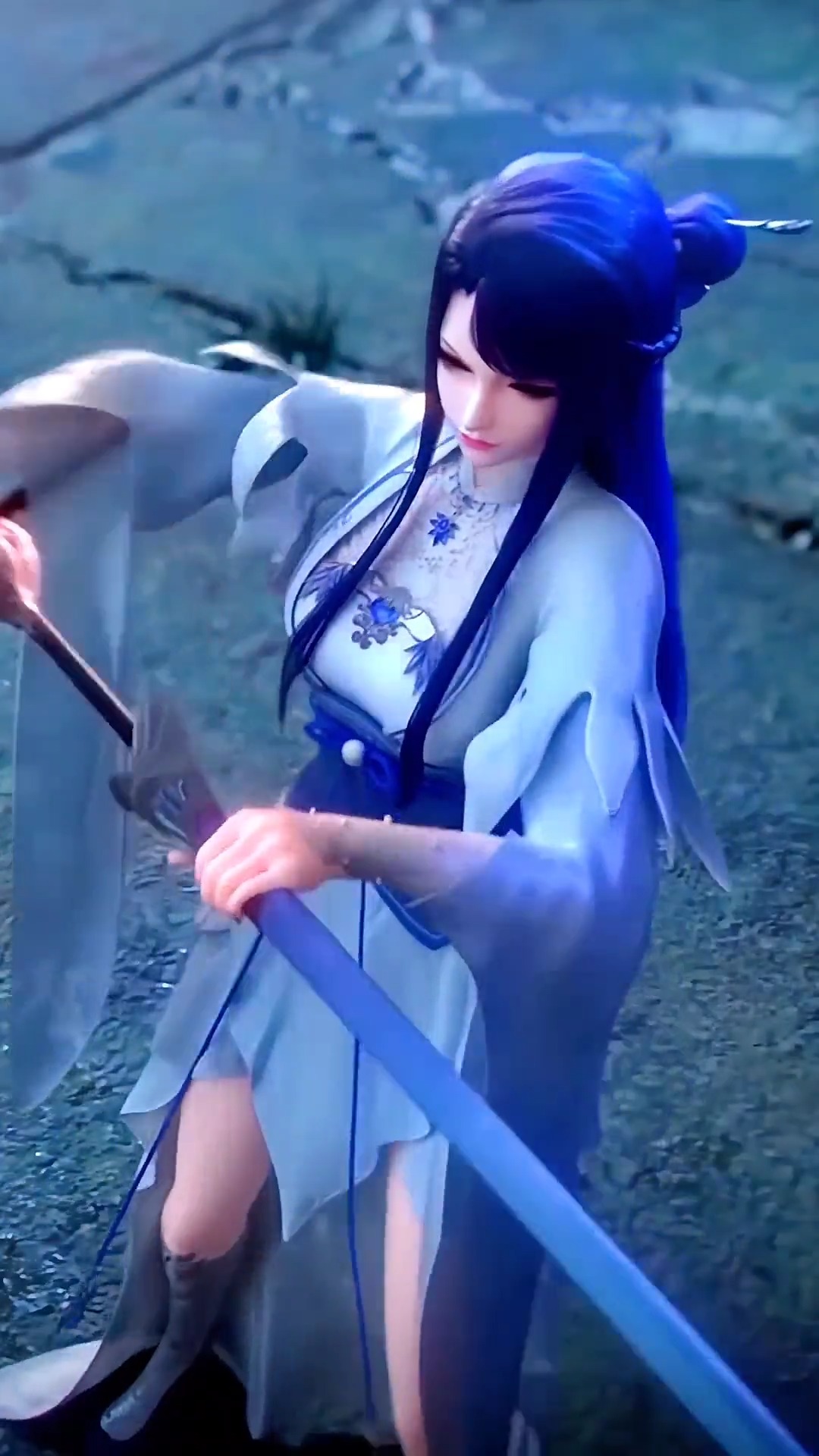 月华师妹这身段太绝了诸天纪秋月华国漫女神