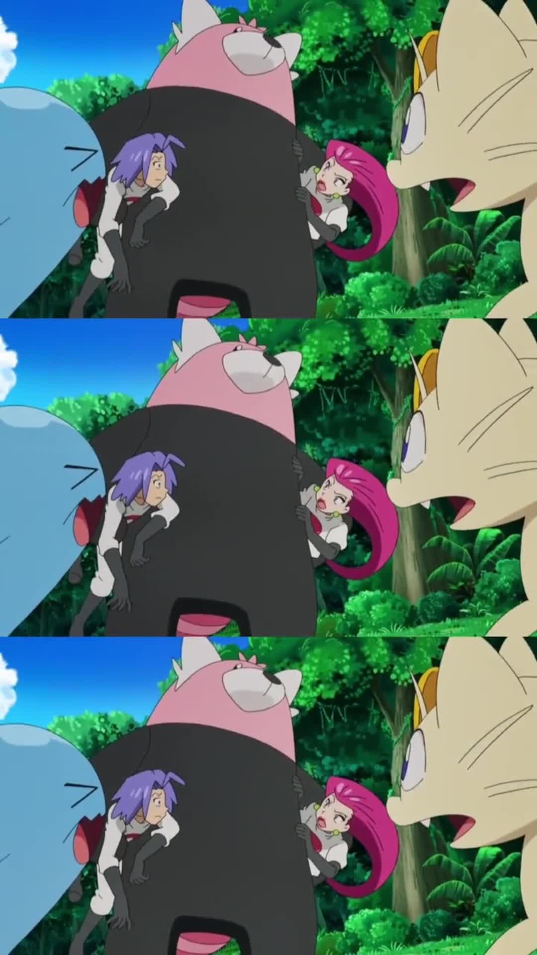 熊妈对待小智和火箭队真的判若两人