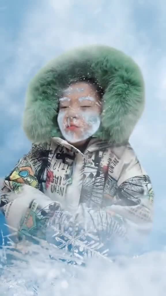 你这鼻涕泡可以当冰溜溜吃了,搞笑视频