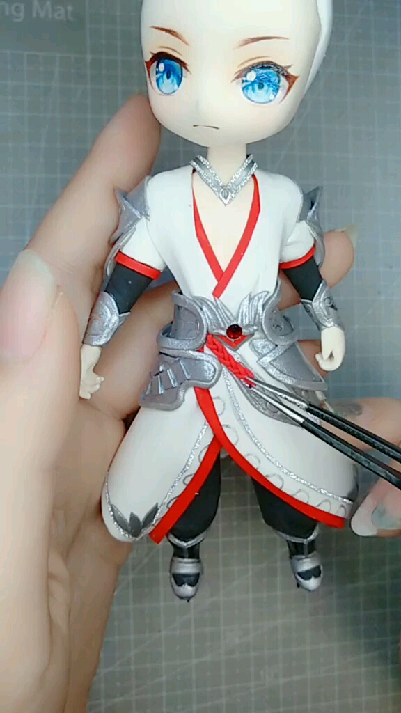 粘土 #超轻粘土 #黏土办 #工 #王者荣耀 #李白 #凤