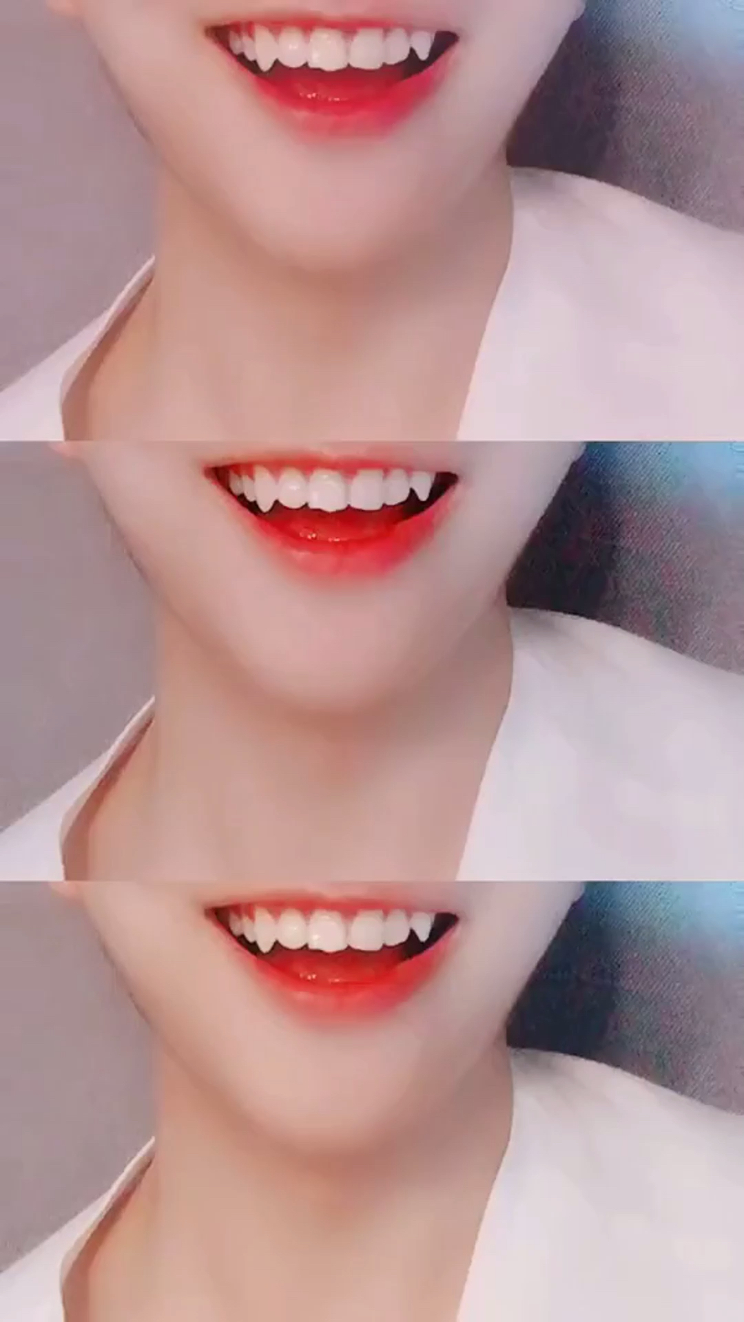 两颗小虎牙好好看