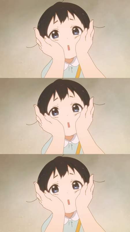 京阿尼里的女主小时候也太可爱了吧