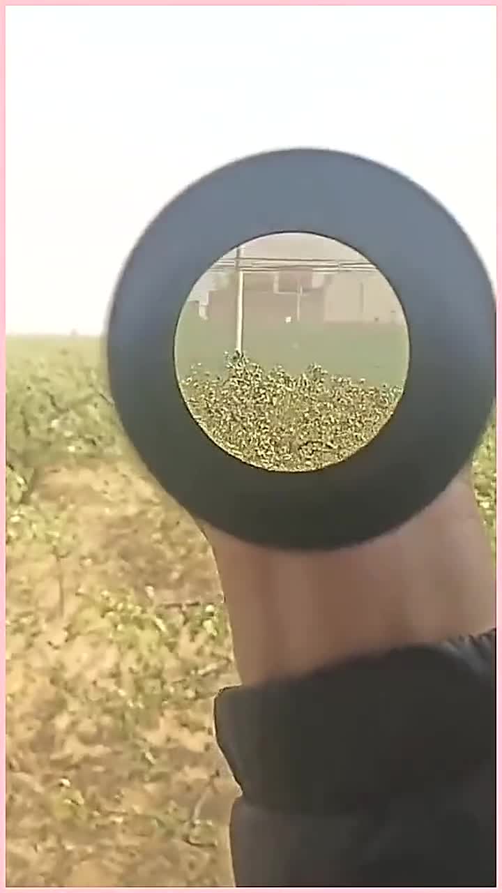 20倍镜在现实中可以看多远,真是刷新了我的三观