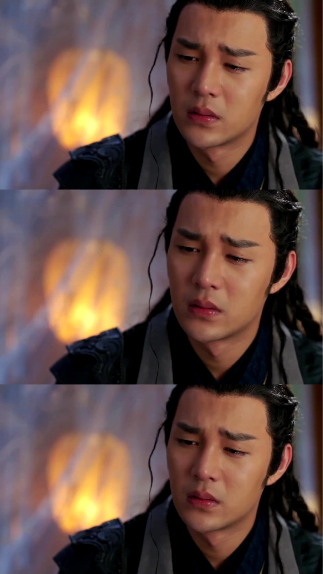 袁昊秦尚城#岛主的眼泪是挤出来的