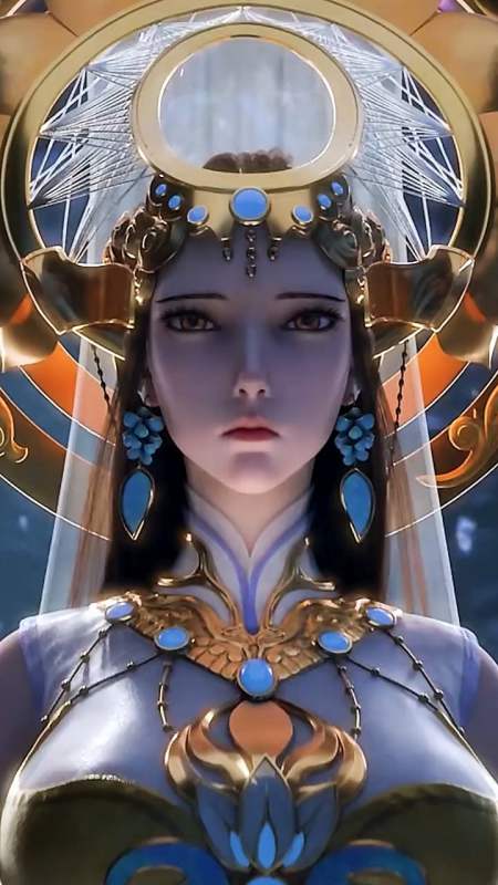 女帝这个造型很大气.#国漫女神 #国漫 #动态壁纸