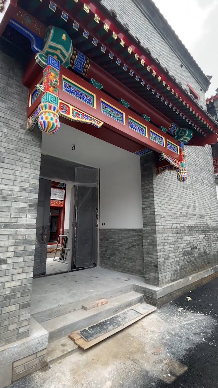 建筑外檐的重要装饰,兼具实用与审美功能,布景,造景能力一流-度小视