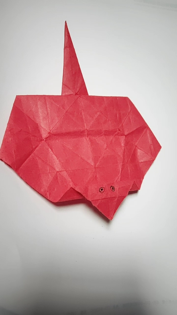 魔鬼鱼折纸