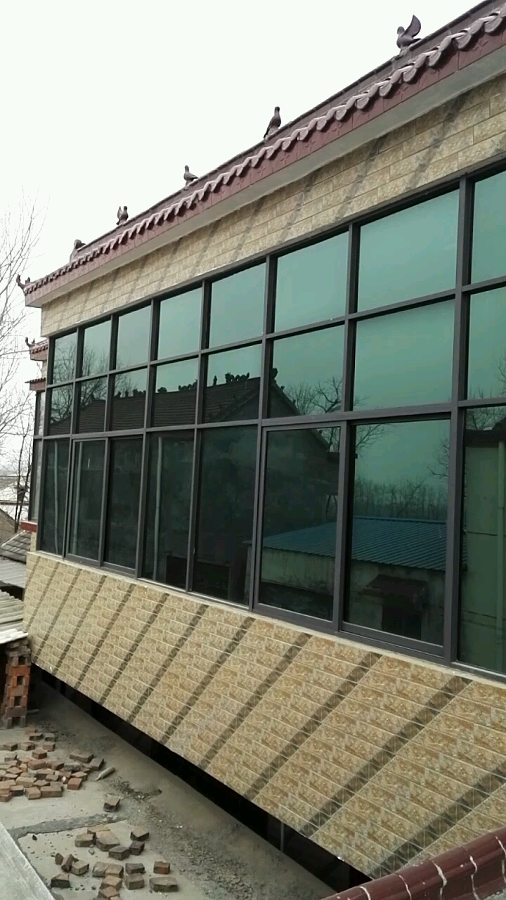 铝合金阳台,镀膜,玻璃.