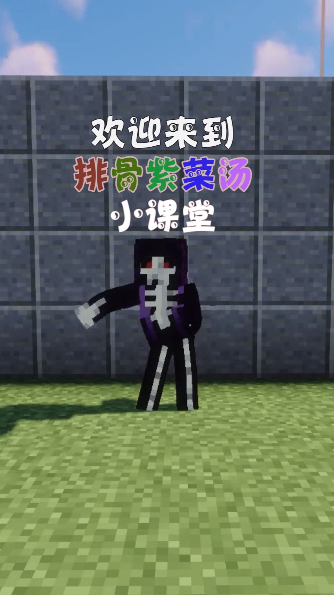 我的世界哇末影龙真帅啊