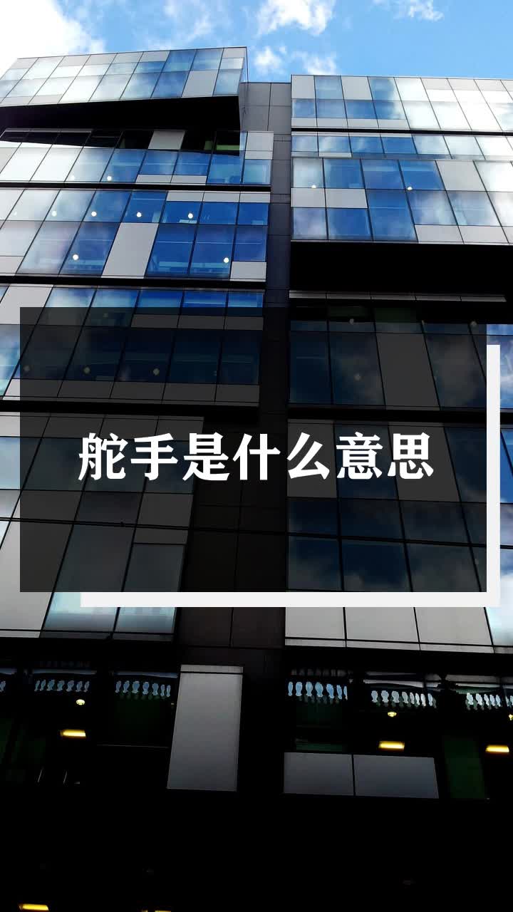 舵手是什么意思