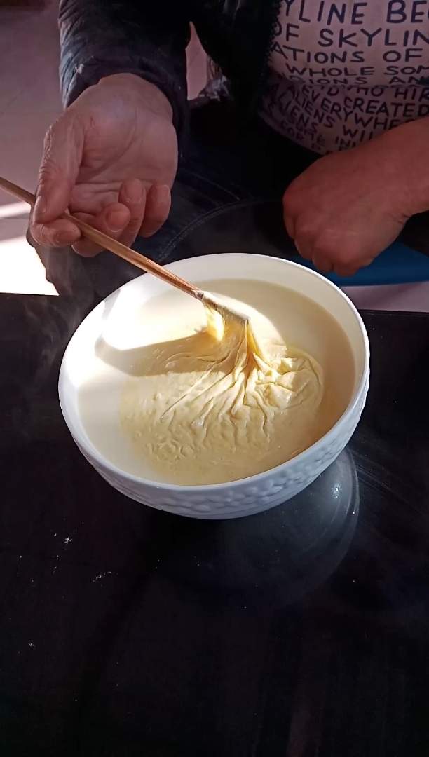 自家的卤水豆浆