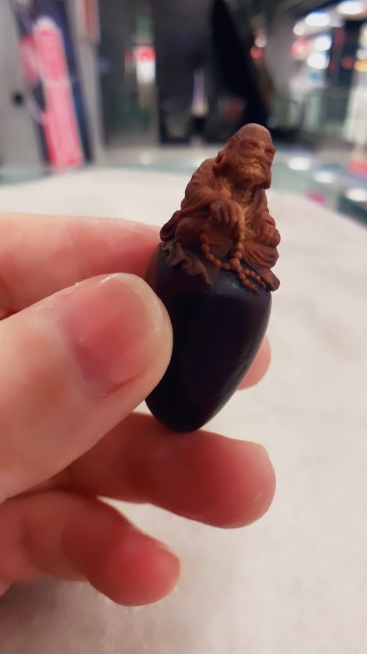 寻找最牛手艺人#缅茄手工雕刻 达摩悟道