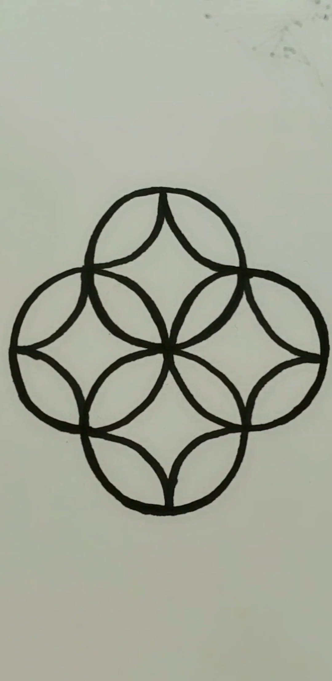 寻找最牛手艺人#一笔画圆很简单