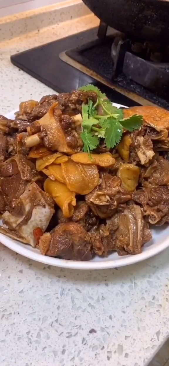 大鹅炖土豆,过节必备