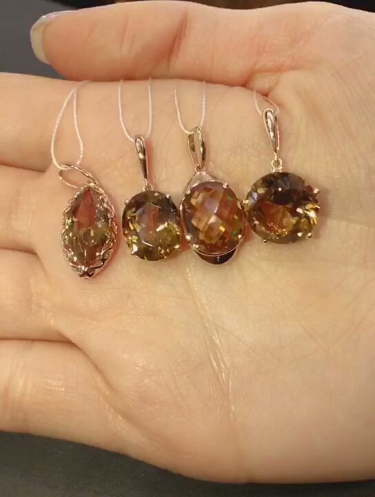 俄罗斯紫金宝石镶嵌