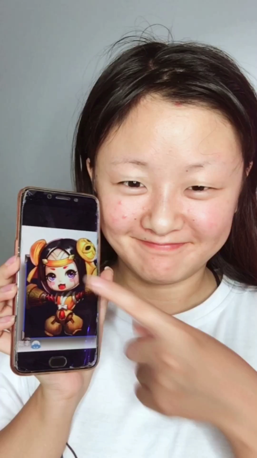 真人版鲁班七号.仿妆