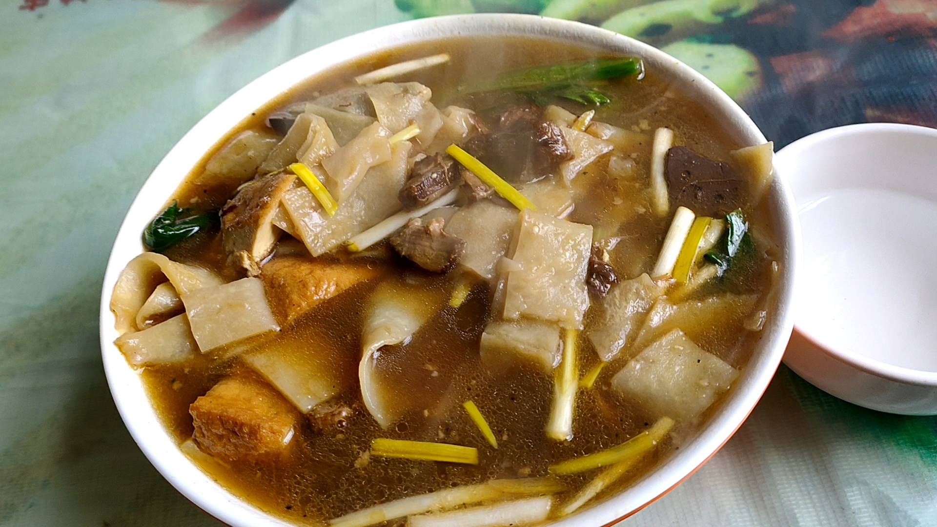 中原美食-白道口熬饼!