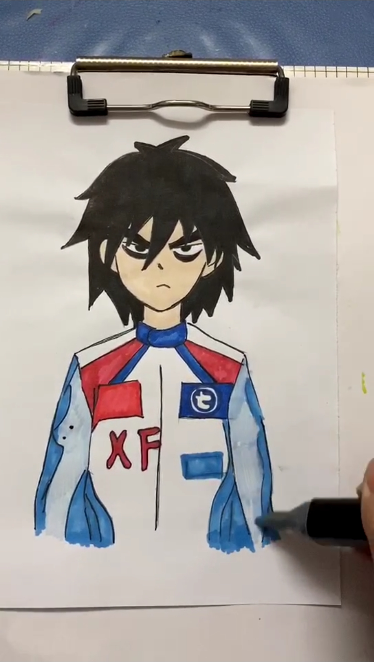 我要上热门#今天画刺客伍六七里的柒