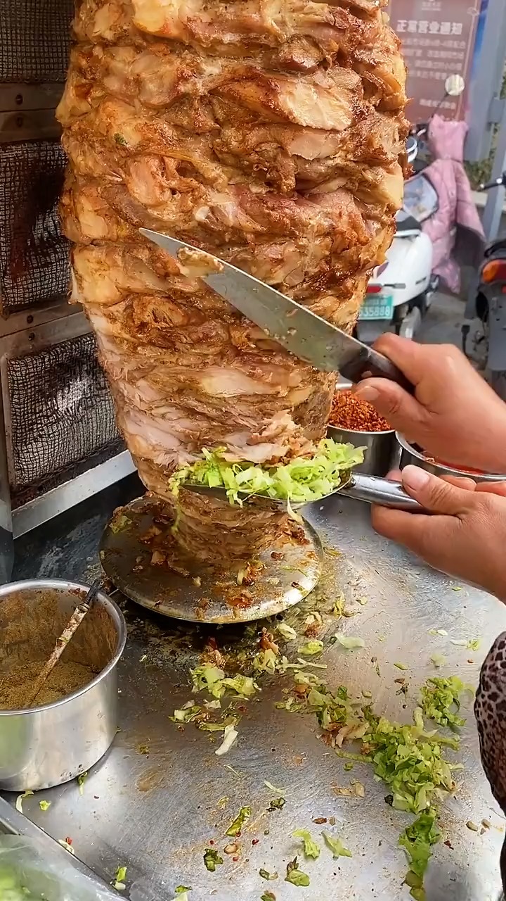 美食记#正宗的土耳其烤肉,真的很好吃