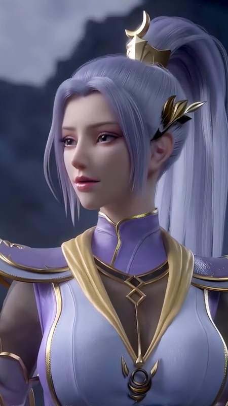 喜欢穿黑丝的韩月学姐:韩雪的姐姐,对萧炎有好感 #国漫女神 #斗破苍穹