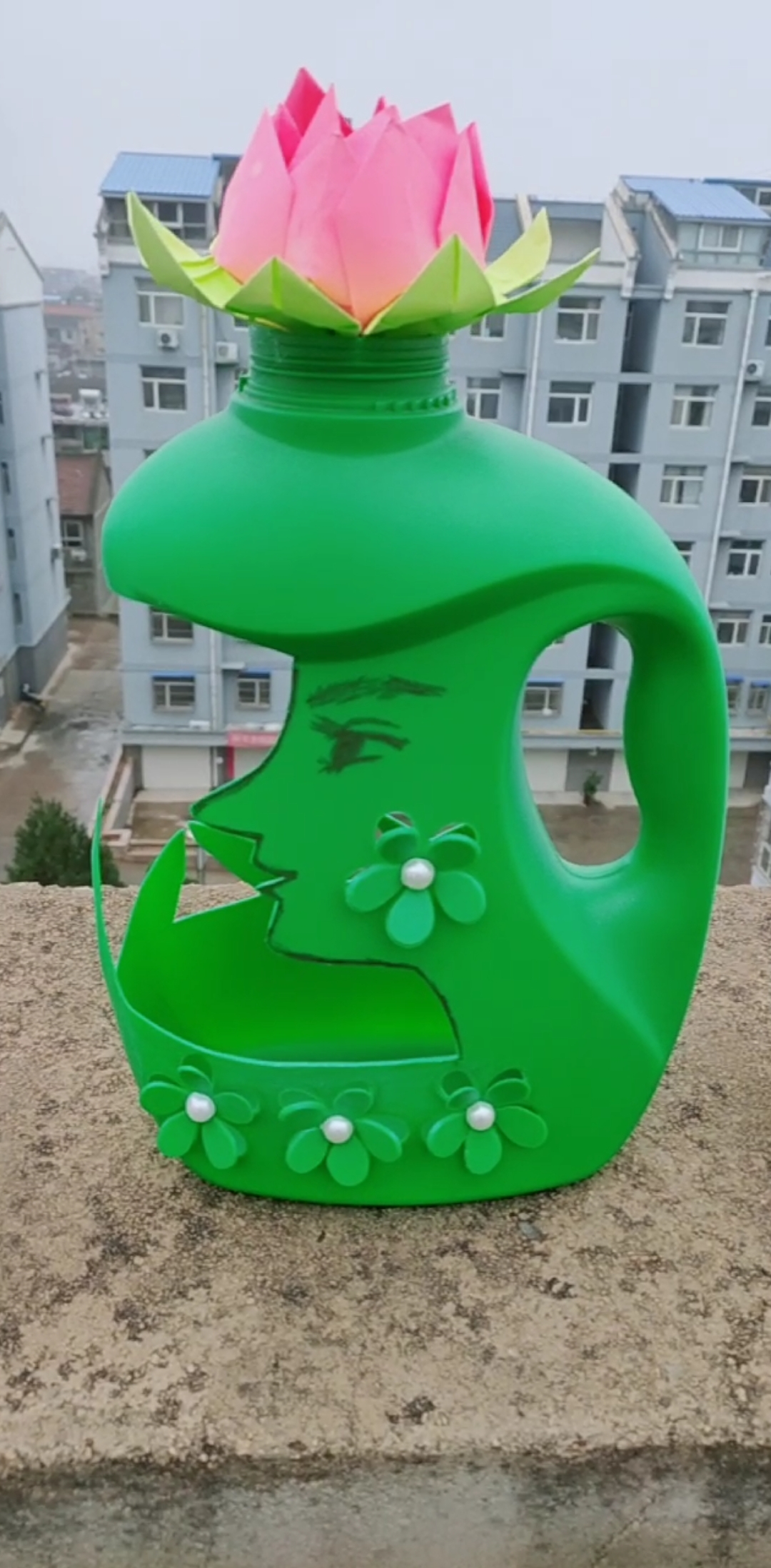 洗衣液瓶创意改造#洗衣液瓶华丽蜕变