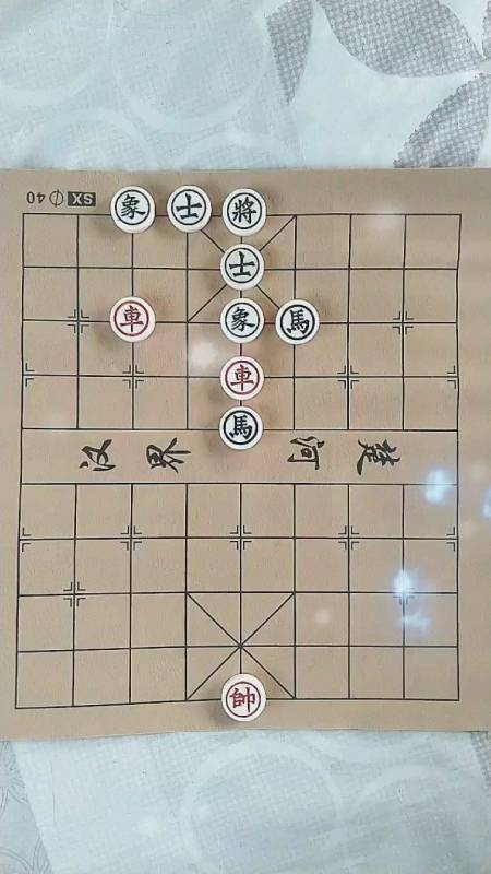 中国象棋#双车对双马士象全