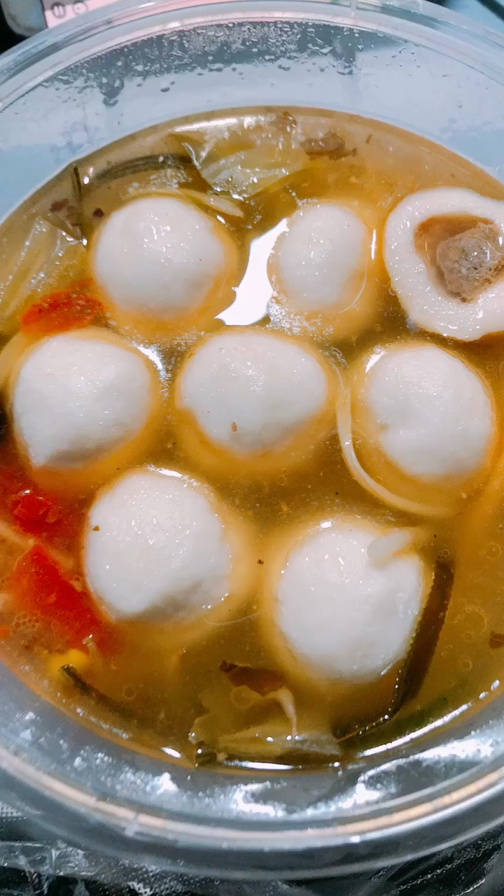 火锅米线鱼丸
