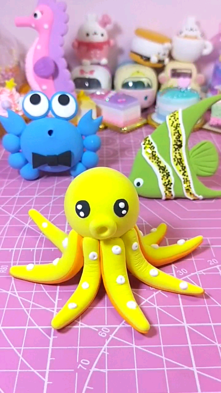 超轻黏土联盟教程——八爪鱼