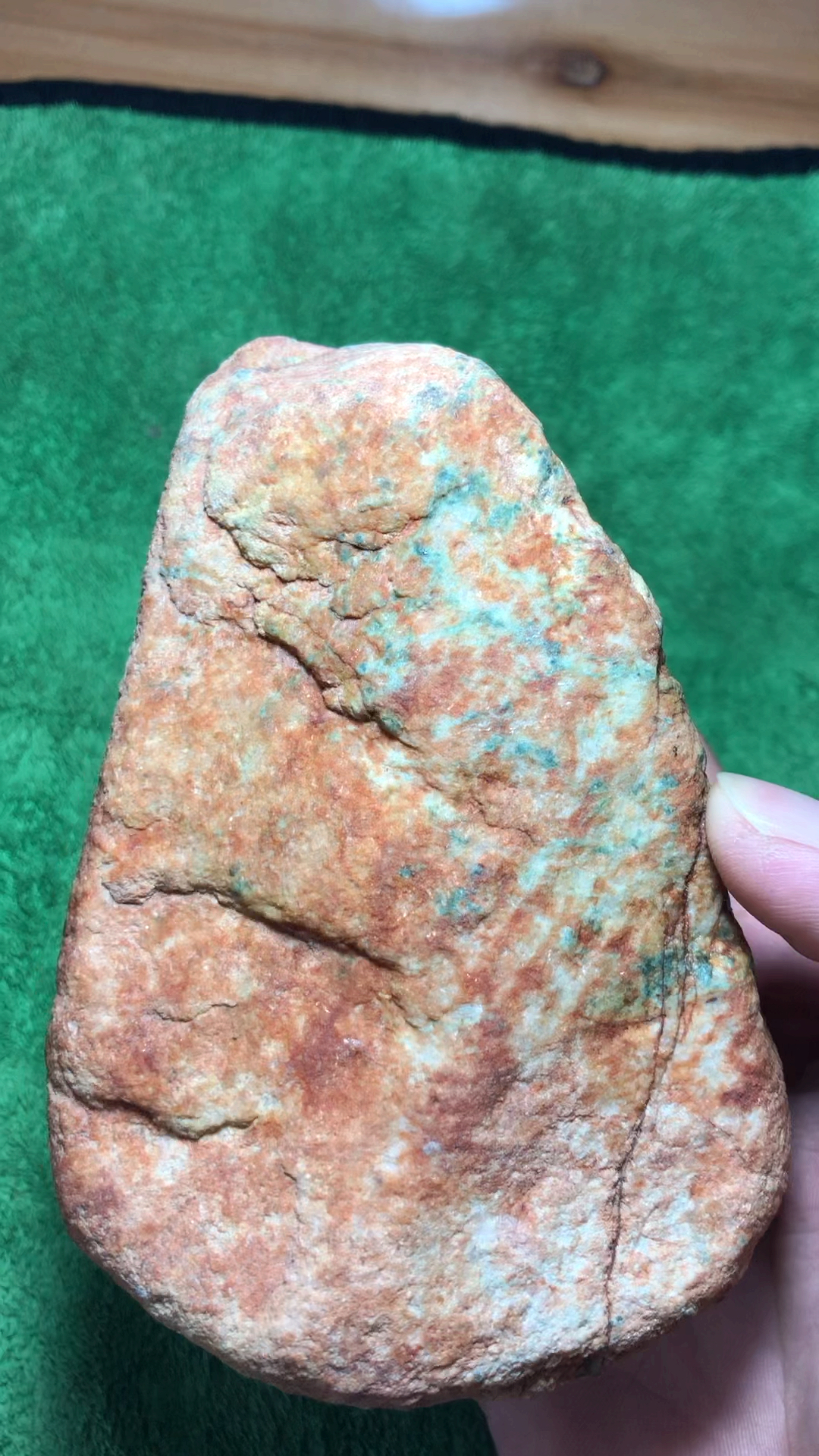 老木那杨梅皮 飘花 皮壳老辣紧致 有花必进 干就完了