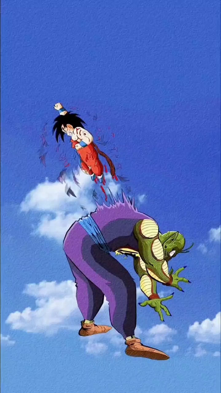 孙悟空vs比克大魔王 #七龙珠 #高清壁纸4k全屏动漫