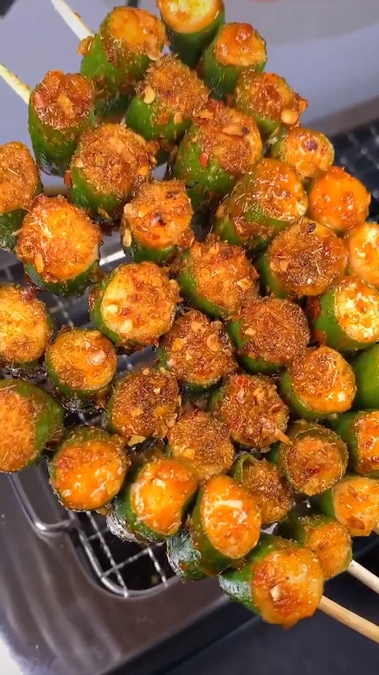 虾滑的新吃法,葱香烤虾滑