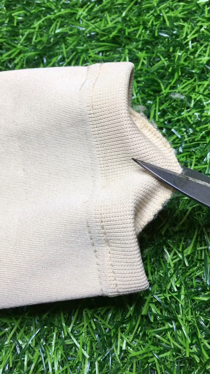 打底裤裤脚开线,我教大家锁边针法-度小视