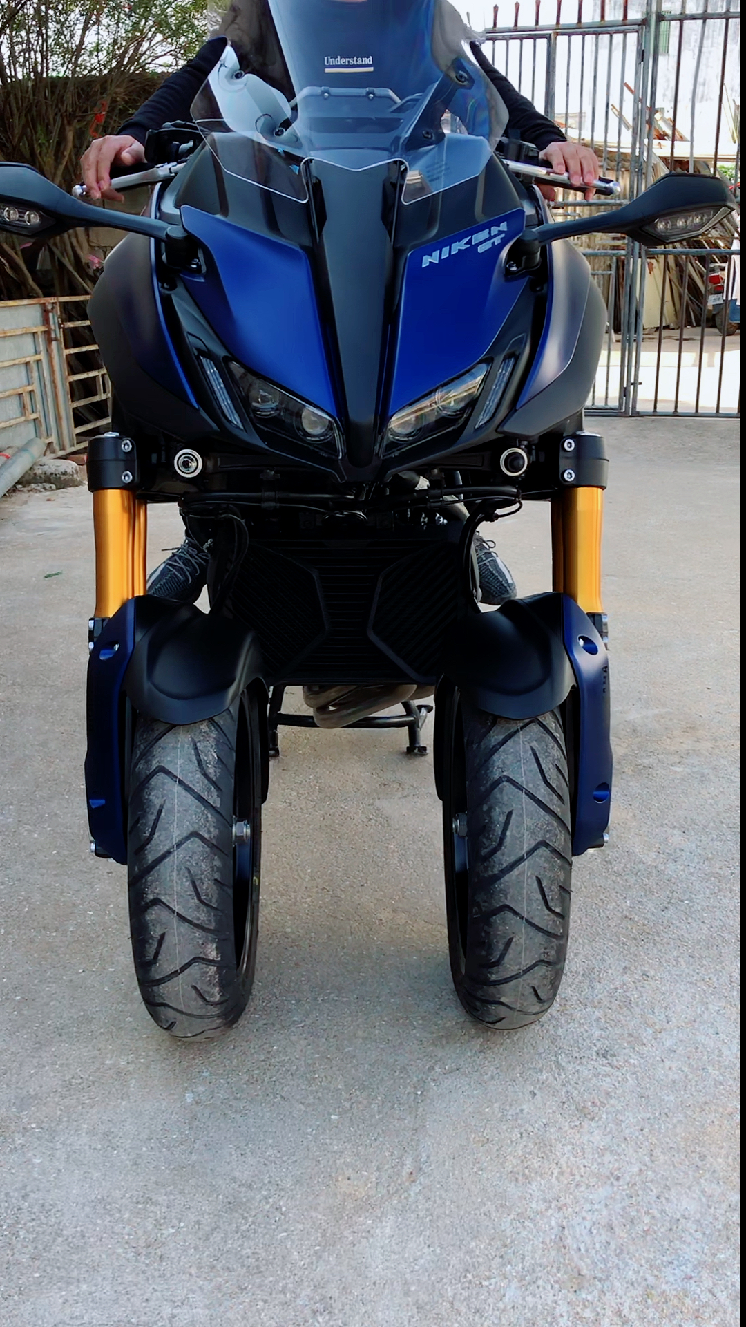 2019年全新雅马哈nlken gt旅行版 三轮异形