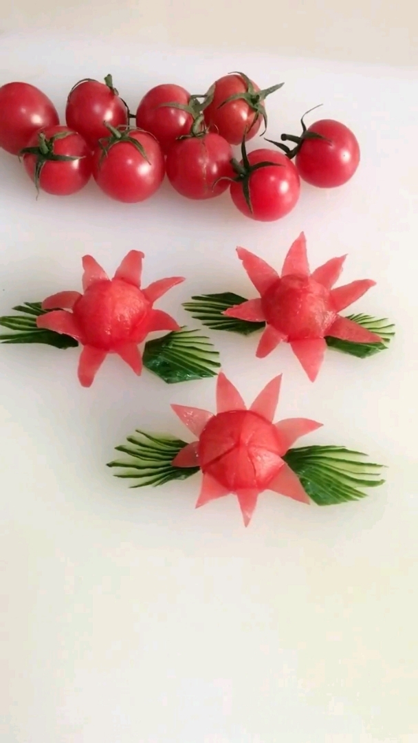 圣女果简单造型,你若不点赞算我输