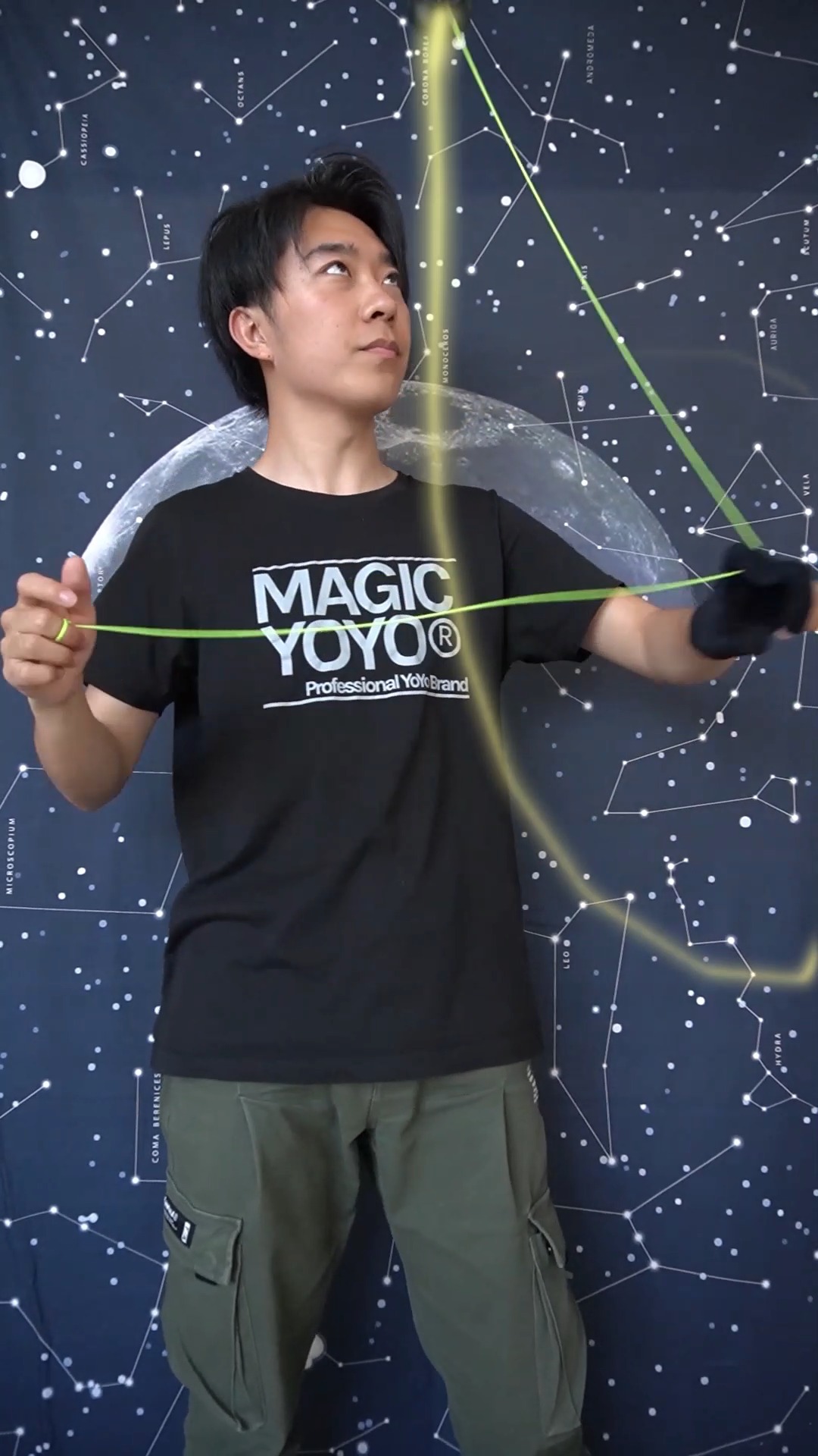 悠悠球#玩了这么久的悠悠球终于练出了李非的终极大招,七色圣光!