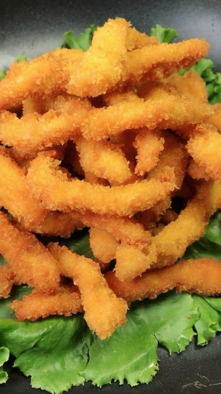 自制香酥鸡柳!好看又好吃!