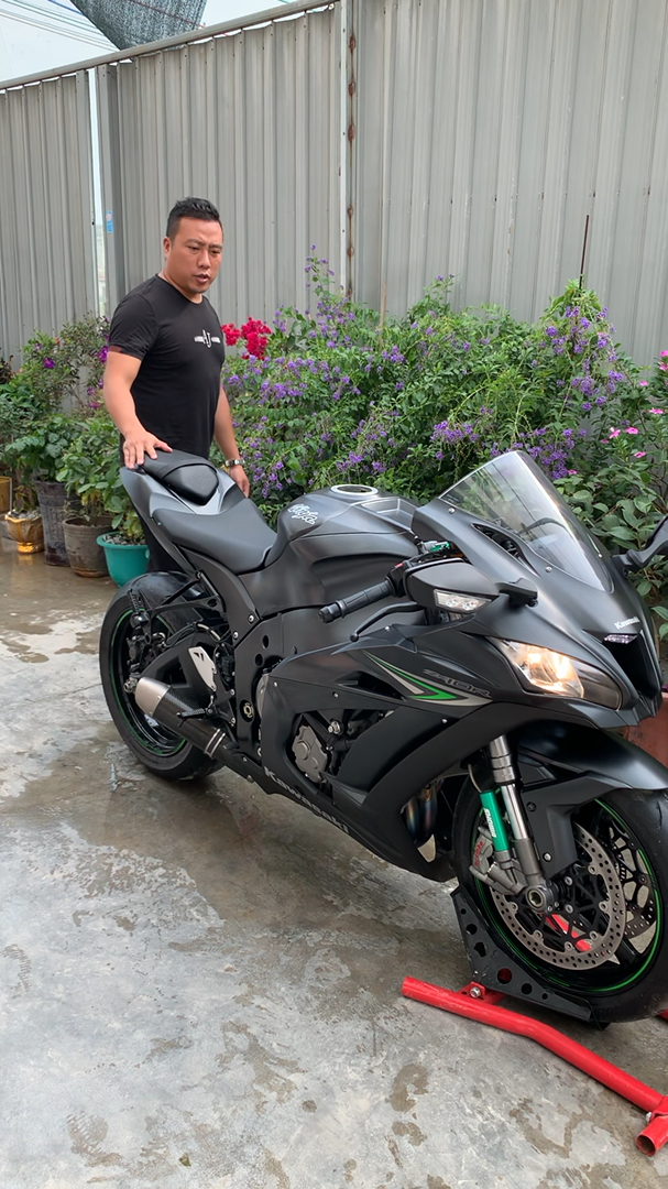 2016年 川崎 大水牛97zx-10r 高配置 改装排气 声音太棒了-度小视