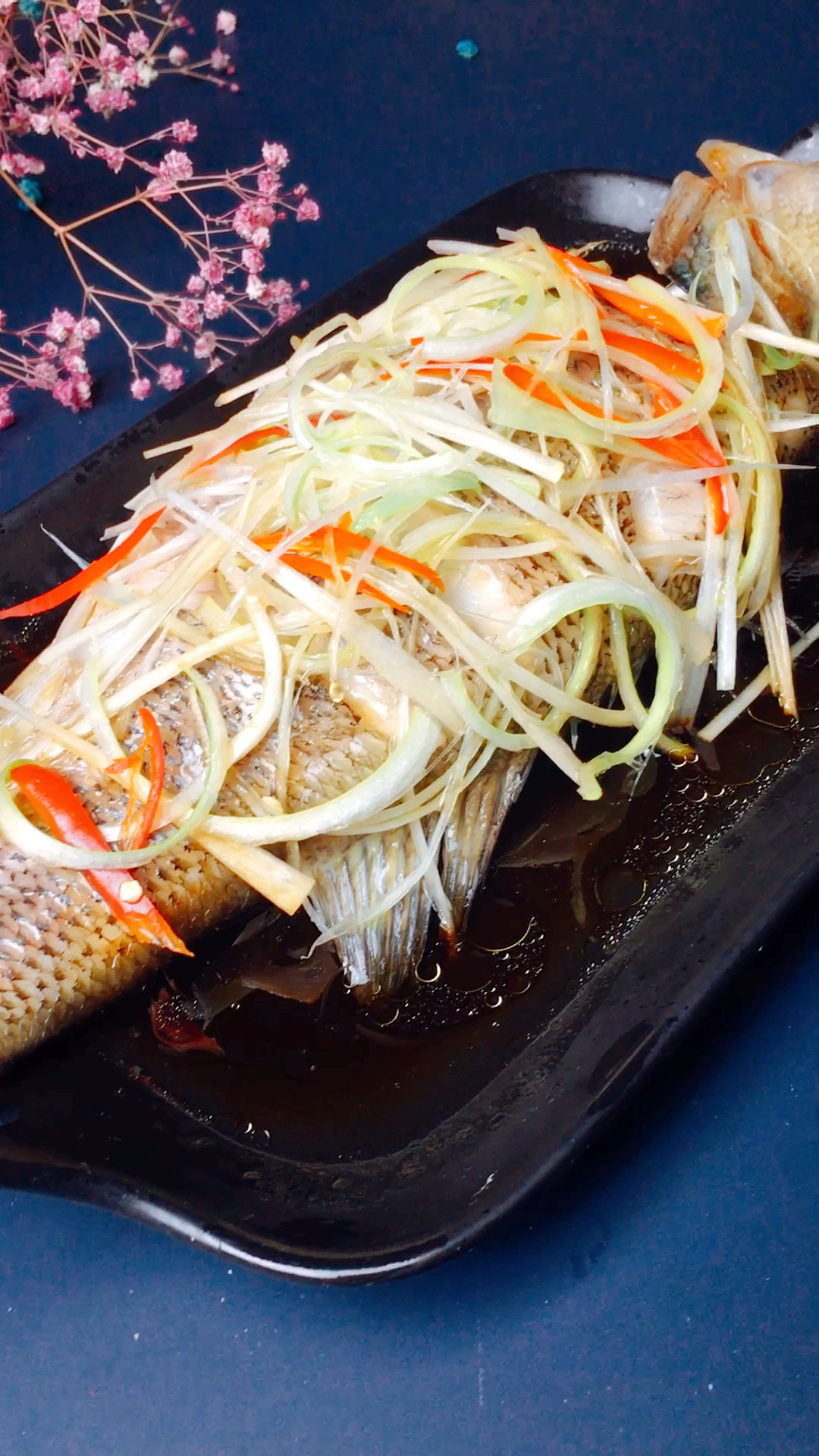 100道减肥餐第11道——清蒸鲈鱼