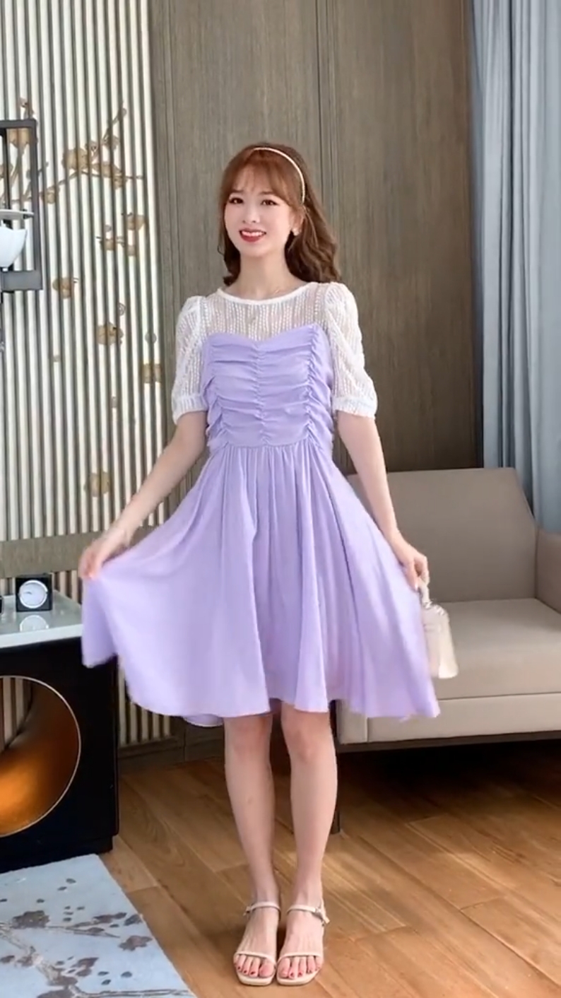 夏天选裙子的小技巧收腰连衣裙是真的显瘦,不挑身材哦,赶紧收藏起来吧