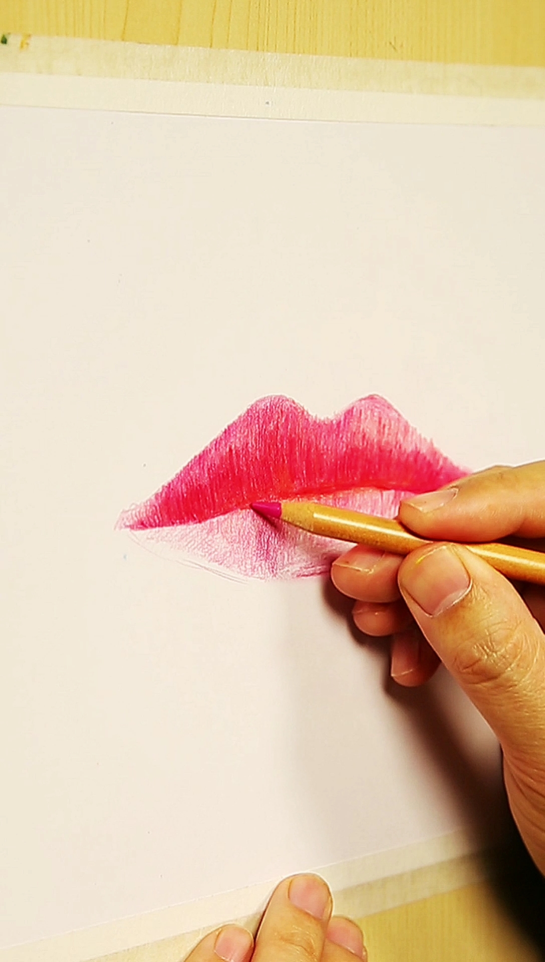 绘画#彩铅画嘴
