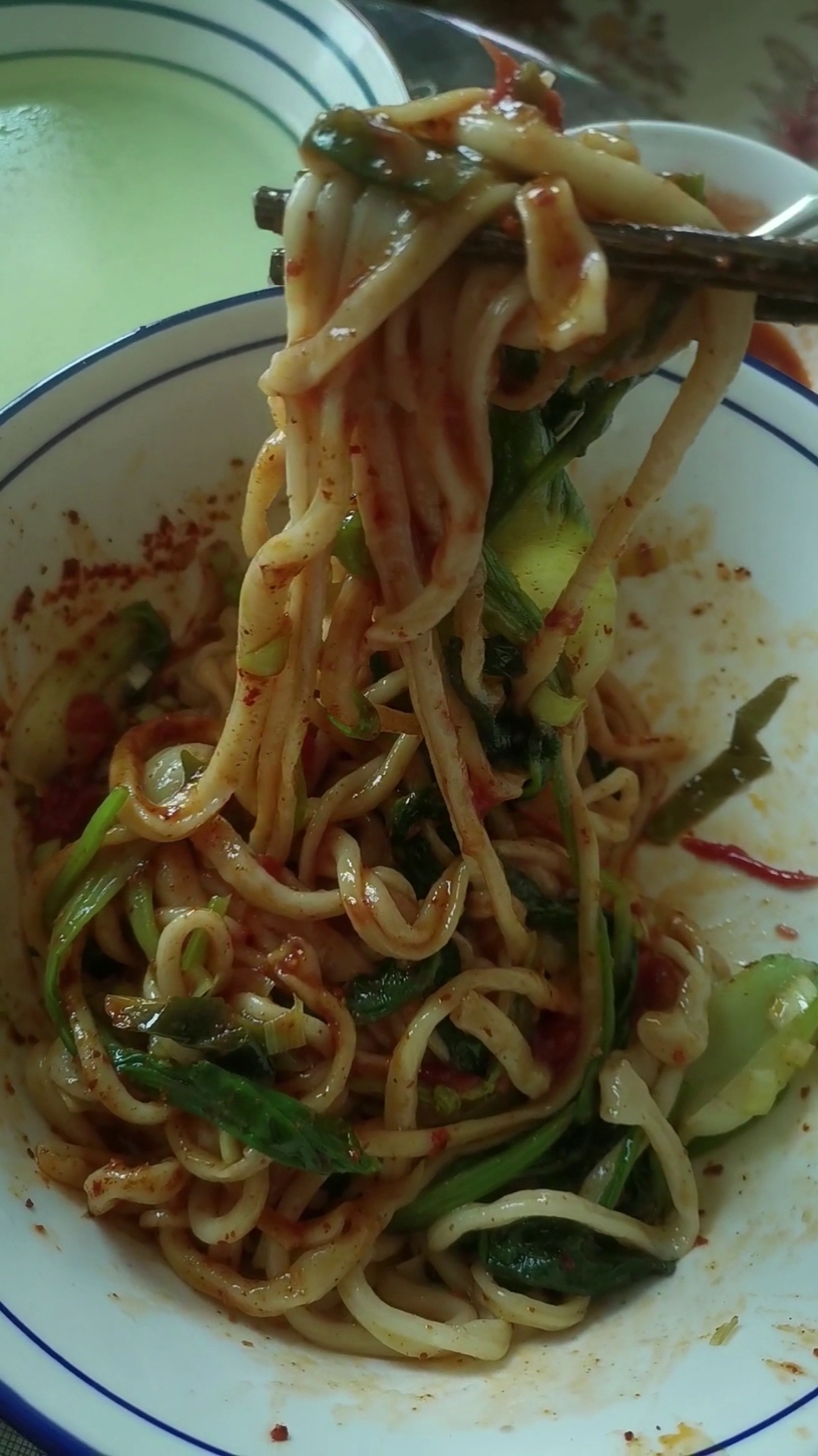 拉条子#油泼拉条子