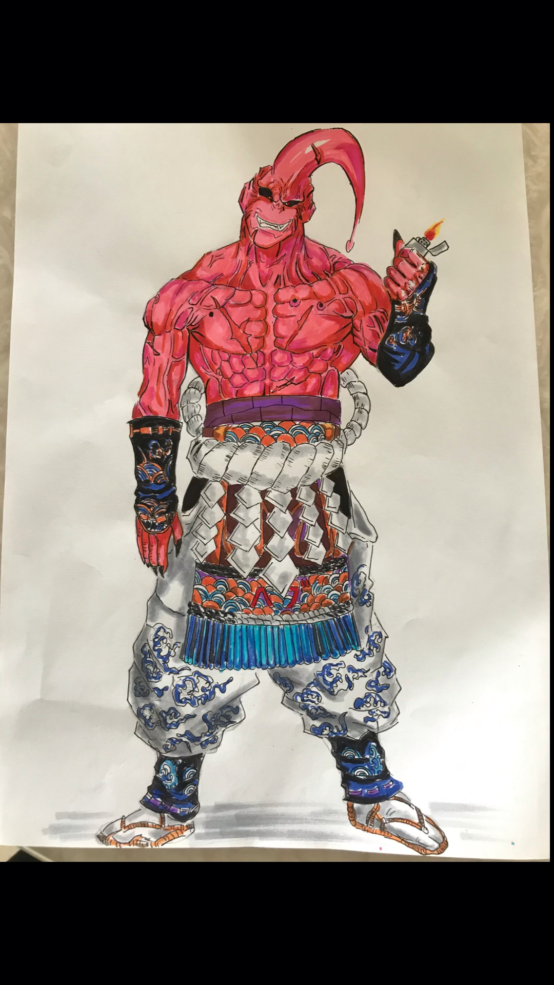 我要上热门#画个狠的