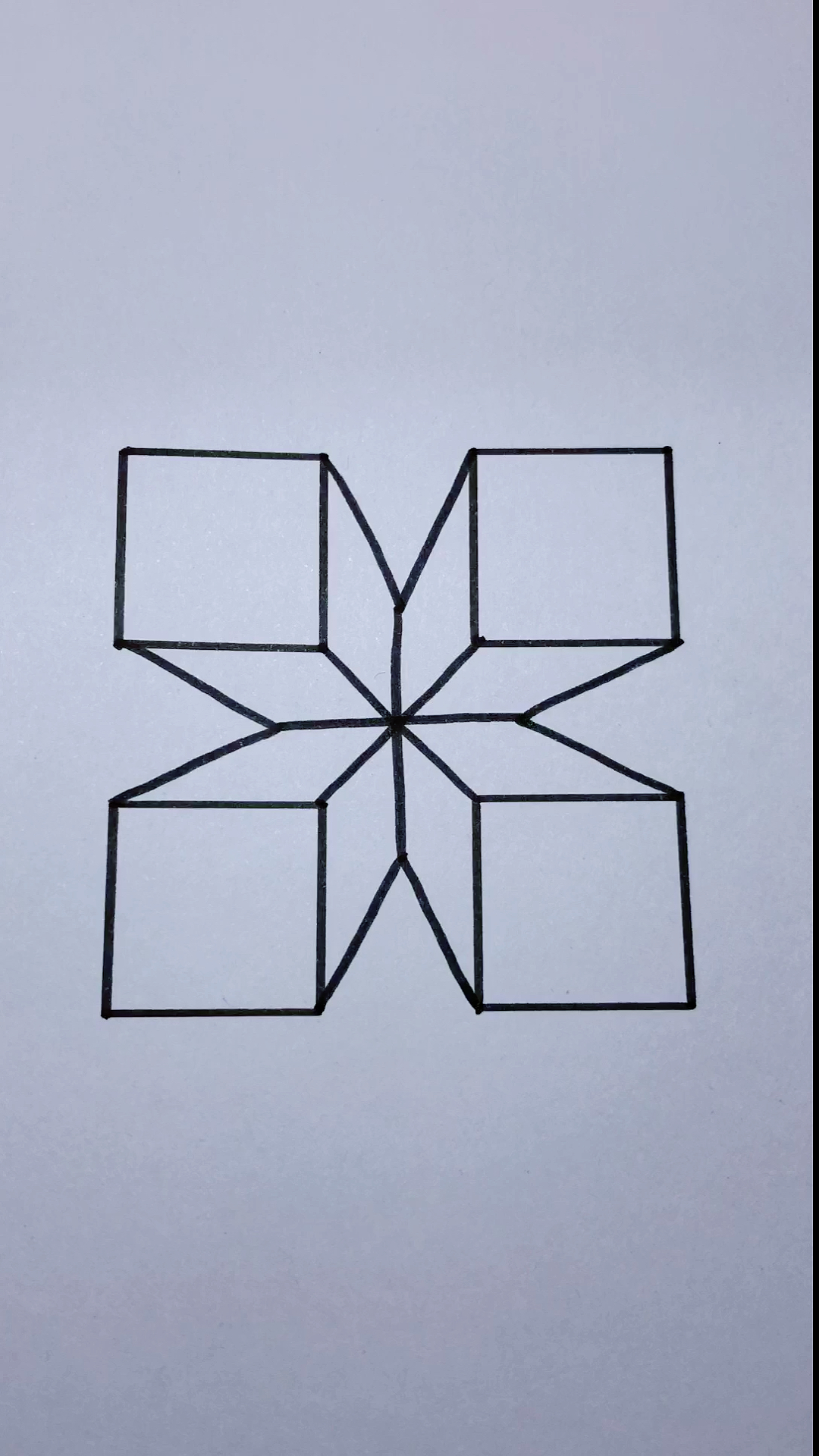 画画原来如此简单#立体图形的画法